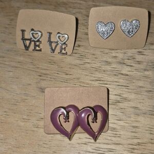 Heart Earring Lot